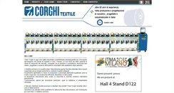 Desktop Screenshot of corghitextile.com